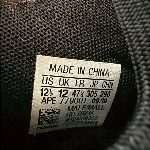 Black Adidas Hassayampa 106 Street Vol. 4 Lightstrike 779001 Men’s Size 12.5 - Picture 10 of 10